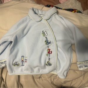 Embroidered Cars Baby Jacket/sweater 3/6 months